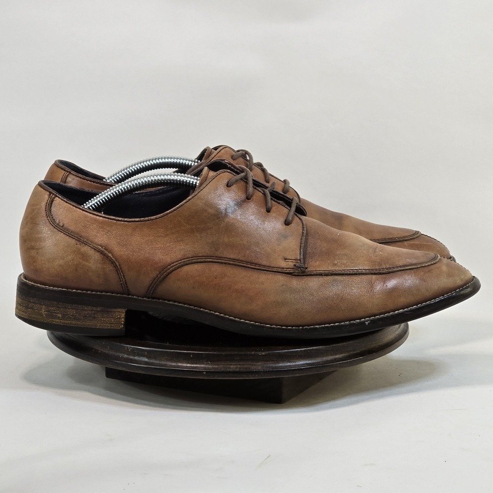 Cole Haan Shoes Mens Size 10.5 Brown Leather Oxford Dress Lace Up Formal C11629